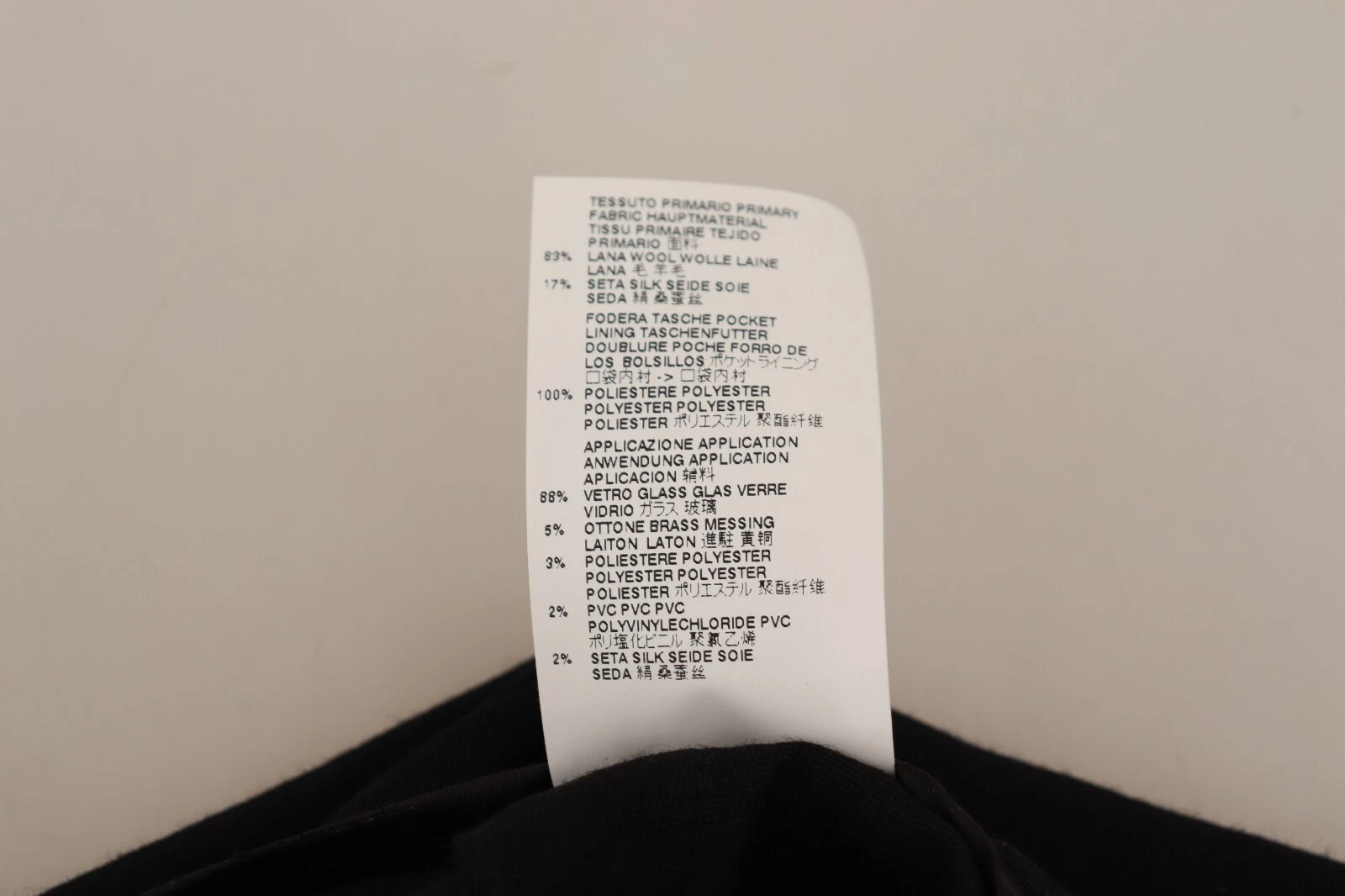 DSQUARED2 Pantaloni Lana Nera Vita Alta Magri Pantaloni Donna IT40 US6 S PREZZO PREZZO PREZZO $2000