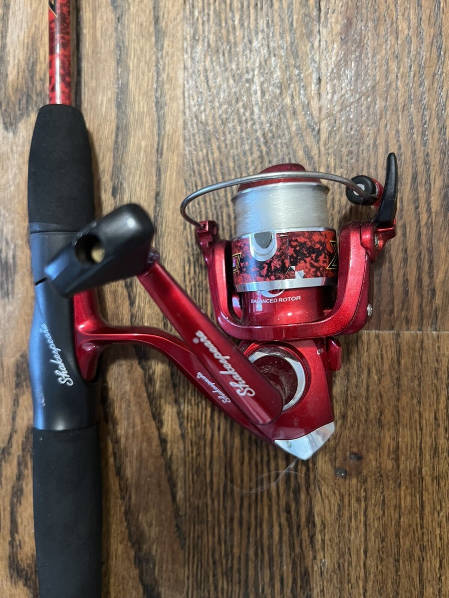 SWOPPER 赤 Shakespeare Spinning Fishing Reel XTerra, XTR25F2, Red Works