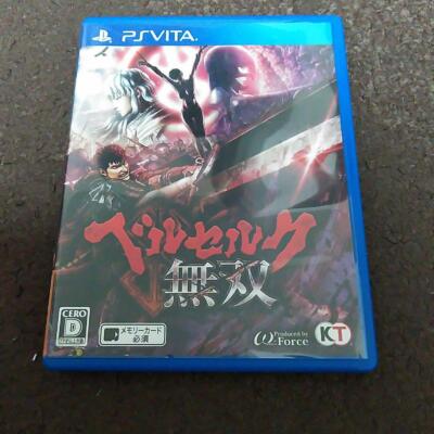 Used Koei Tecmo 2016 Berserk Musou Sony Playstation Vita Action/Adventure Japan 
