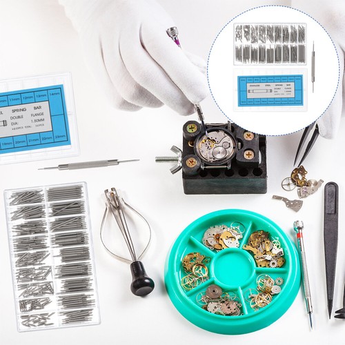 Watch Band Pins Replacement Kit Silver Accessories Stainless Steel eBay