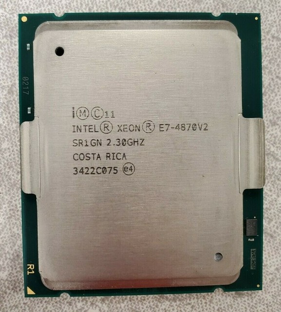 Intel Xeon E7 4870 V2 2 3ghz 15 Core 30mb Cpu Processor Sr1gn For Sale Online Ebay
