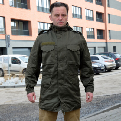 New Original Austrian Army Field Jacket M65 Parka Miliatary Parka