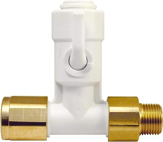 JHON GUEST John Guest valvola di angolo di intercettazione con una valvola di ritegno 3/8"
