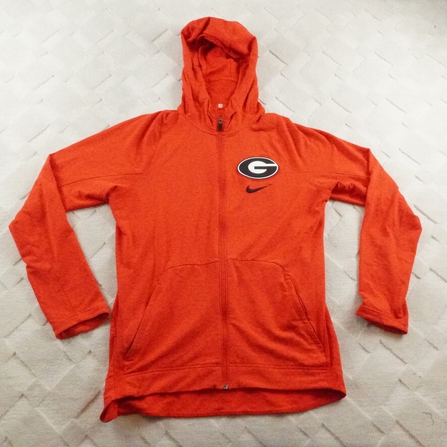Dri Fit Georgia Bulldogs Zip Up Hoodie Dri Fit Uga Nike Hoodie