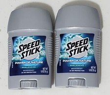 SET OF 2 Speed Stick Deodorant, Power of Nature 1.8 oz