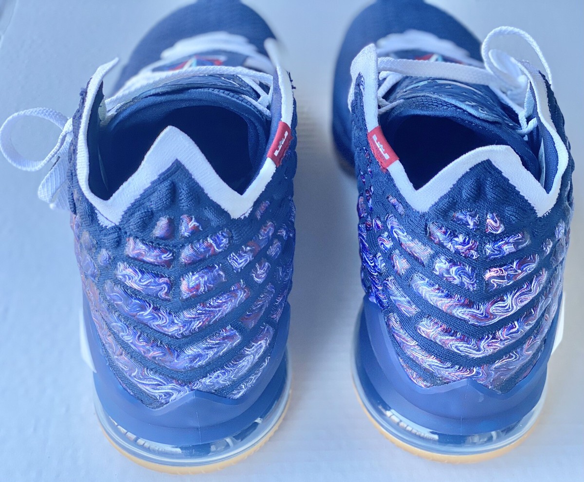 Nike Lebron 17 College Navy UCONN CD5056-400 Men’s Basketball Shoes - Size 13 Nike LeBron 17  main image 2