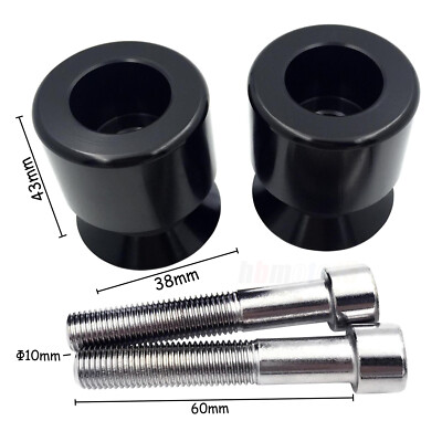 BK Swingarm Spools 10mm Thread For Ninja ZX-14 ZX1400 06-11/ ZX-6R