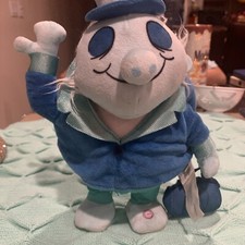 Haunted Mansion Animated Music Hitchhiking Grinning Ghost PHINEAS Plush Waddler