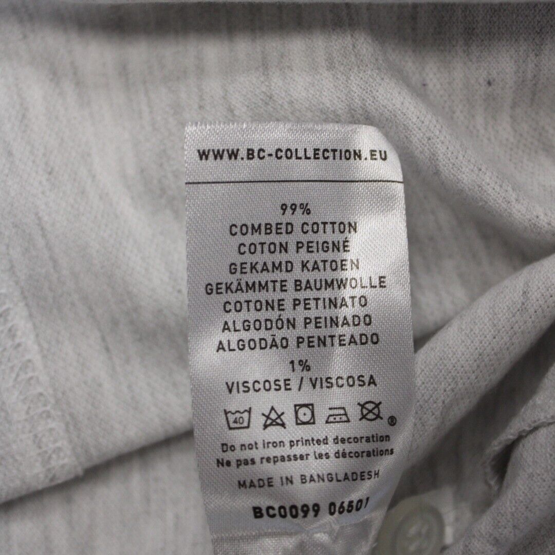 Men's FENMOOR Clothing Grey 100% Cotton Polo Shirt NEW - Z55 | eBay