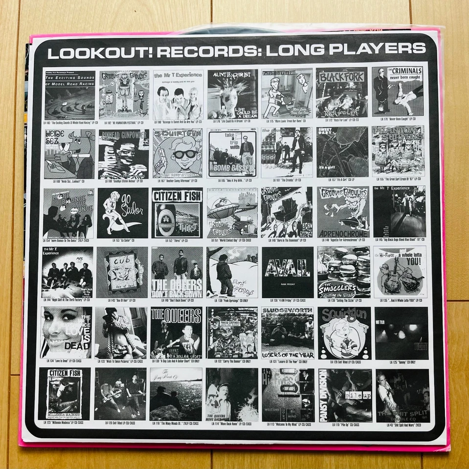 The Donnas / Get Skintight 12 дюймов винил 1999 LP Lookout! Records LK225 Nikki Sixx - Изображение 4 из 4