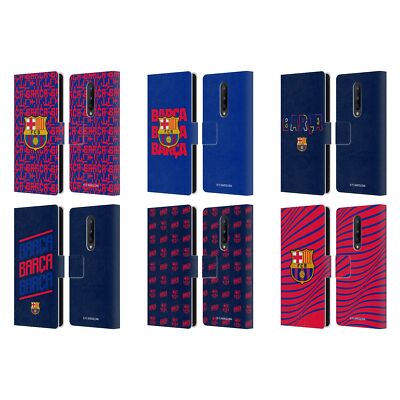 OFFICIAL FC BARCELONA GRAPHICS LEATHER BOOK WALLET CASE COVER FOR ONEPLUS PHONES