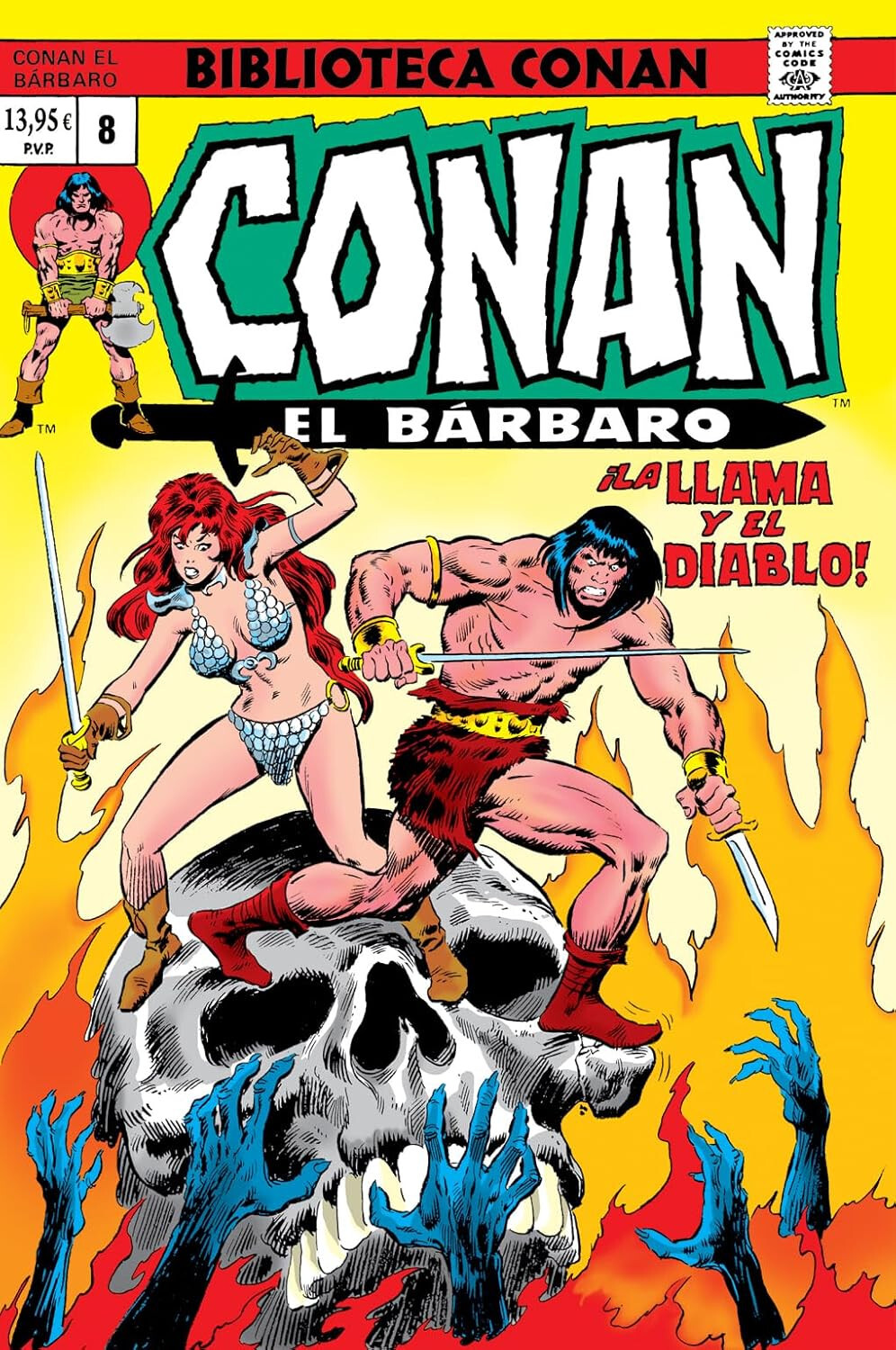 Biblioteca Marvel: Conan el Bárbaro 08