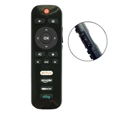 GHYREX New Remote RC280-2 For TCL Roku TV HBONOW 32S3750, 55FS3750, 65US5800 