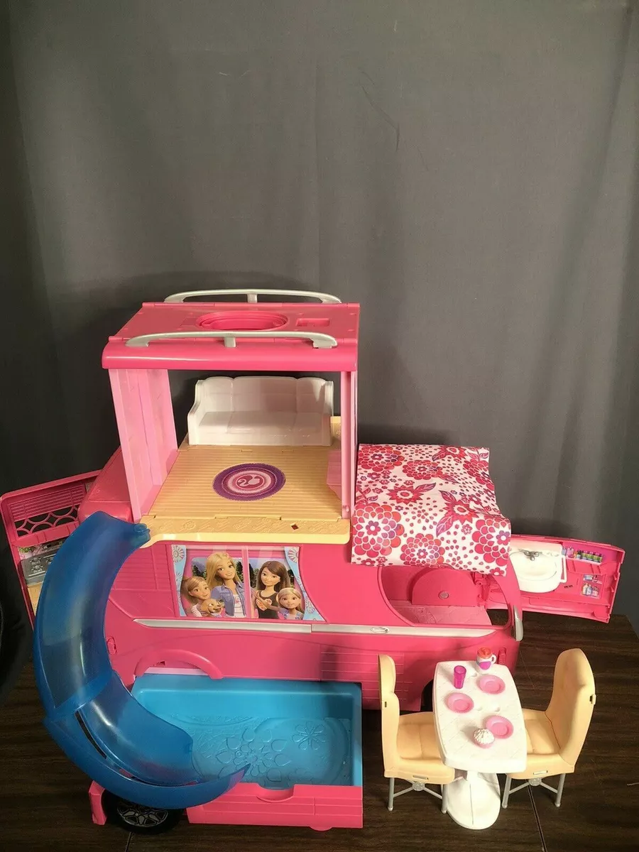 Barbie Dream Camper Van RV Motor Home With Pool And 2nd Story