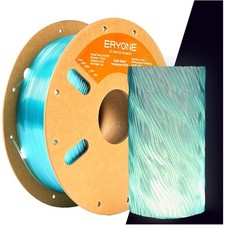 PETG Filament, 3D Drucker Filament, Translucent Himmelblau, 1 kg, Hochgeschwi...