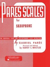Pares Scales Saxophone Music Lessons Arpeggios Sax Studies Rubank Book