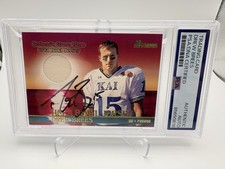 Drew Brees Autographed Signed 2001 Bowman Rookie Card Chargers PSA DNA HOF 26. rookie card picture