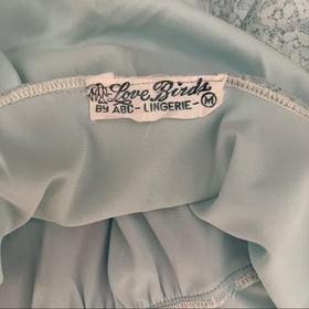 Vintage Love Birds Babydoll nightie by ABC Lingerie