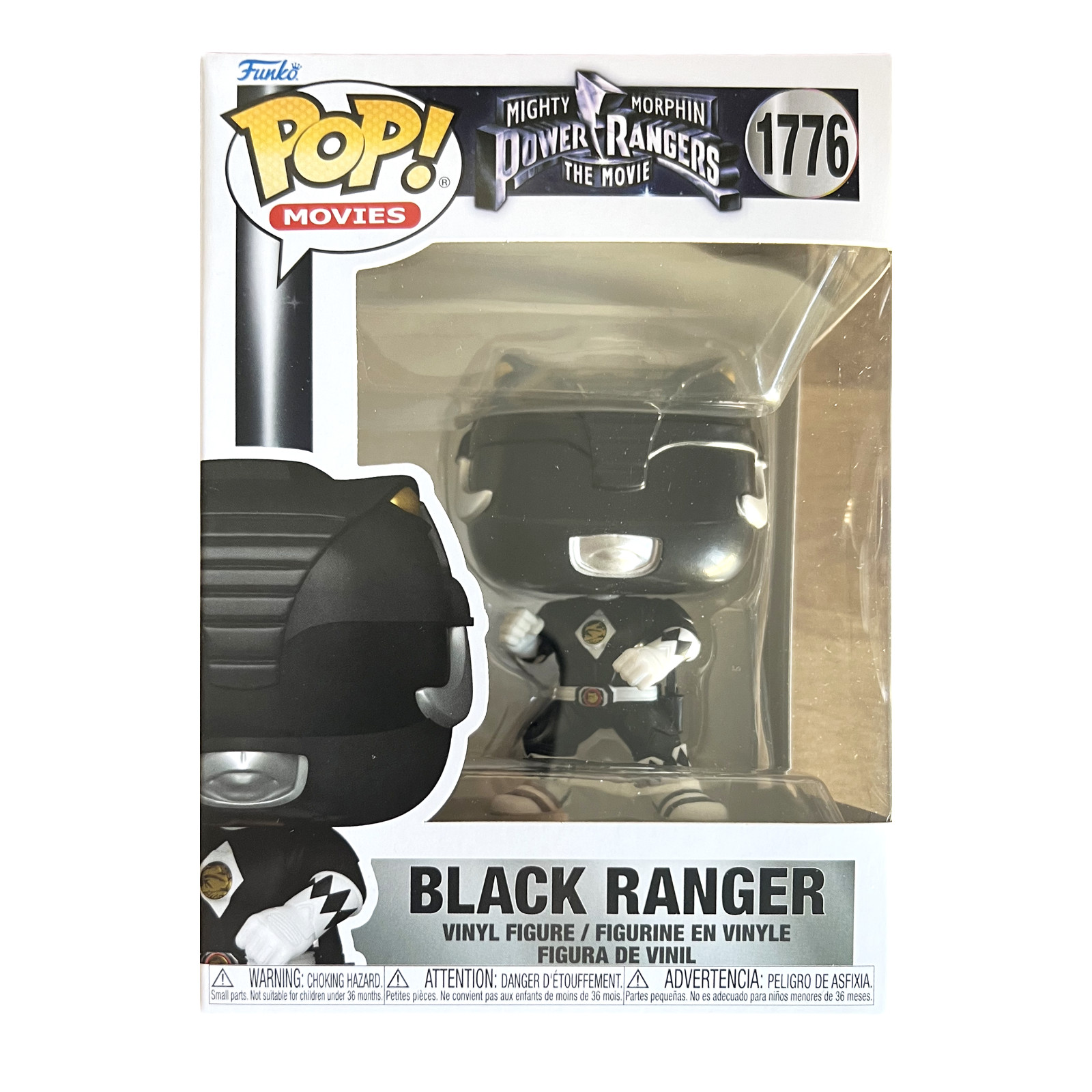 Mighty Morphin Power Rangers Movie Black Ranger Funko Pop! Vinyl Figure #1776