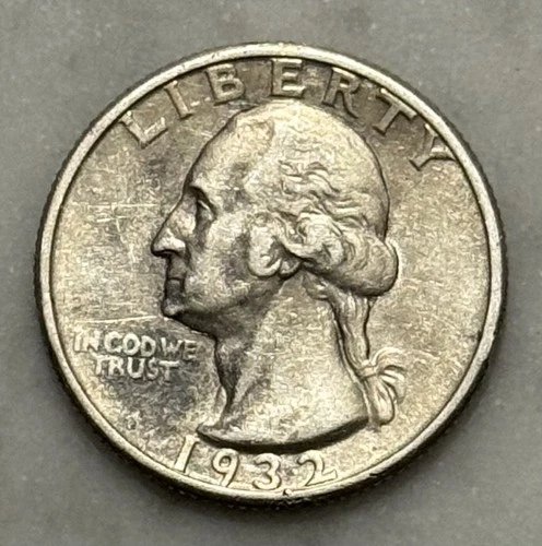 1932-P Washington Quarter - VG - Very Good - 90% Silver