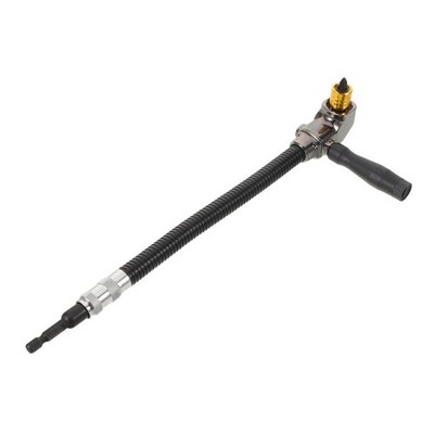 Electric Drill Corner Angle Bit Extension Adapter Woodworking Tool