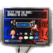 Arcade game Jamma MAME the 19 inch LCD monitor with holder VGA HDMI input