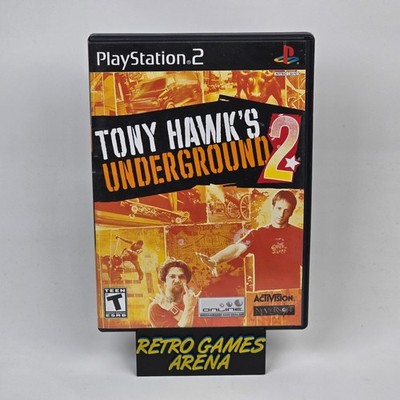 Tony Hawk's Underground 2 (PlayStation 2 PS2) Black Label Case & Disc