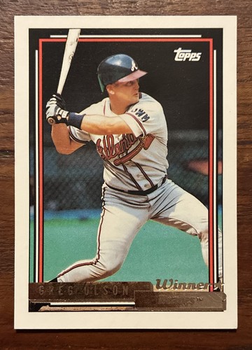 1992 Greg Olson #39