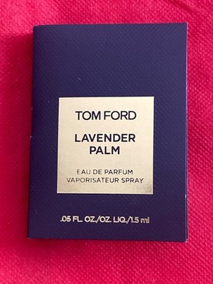 NEW Tom Ford LAVENDER PALM Eau de Parfum 0.05 oz/1.5ml CARDED SAMPLE perfume EDP