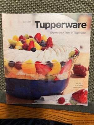 2004 Summer Tupperware Sales Products Gifts Catalog