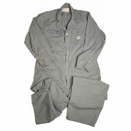Vintage Red Camel Long Sleeve Cotton Boiler Suit