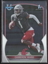 2022 Bowman University Chrome 1st #34 Cameron Ward Washington State Cougars
