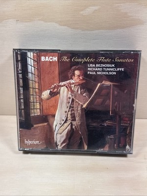 Bach: The Complete Flute Sonatas BEZNOSIUK HYPERION 2CD BOX