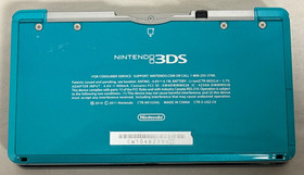 Nintendo 3DS Aqua Blue - In Original Box W/ Stylus, Charger, Accessories