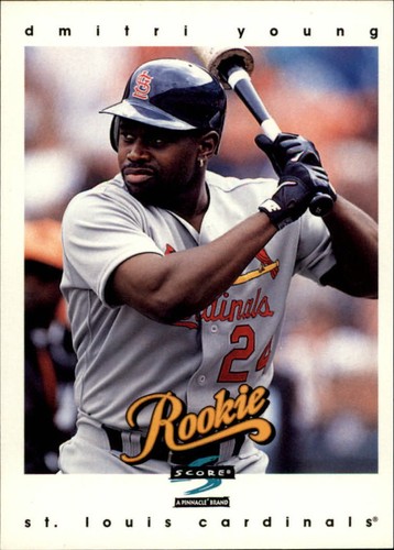 1997 Score Dmitri Young #478 card