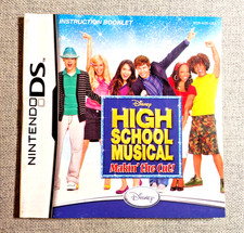 High School Musical Makin' the Cut Instruction Manual Only - Nintendo DS