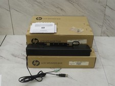 Open Box LOT OF 9 HP USB LCD Computer Speaker Bar NQ576AT