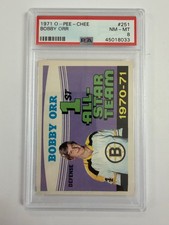 1971 O-PEE-CHEE BOBBY ORR #251 PSA 8