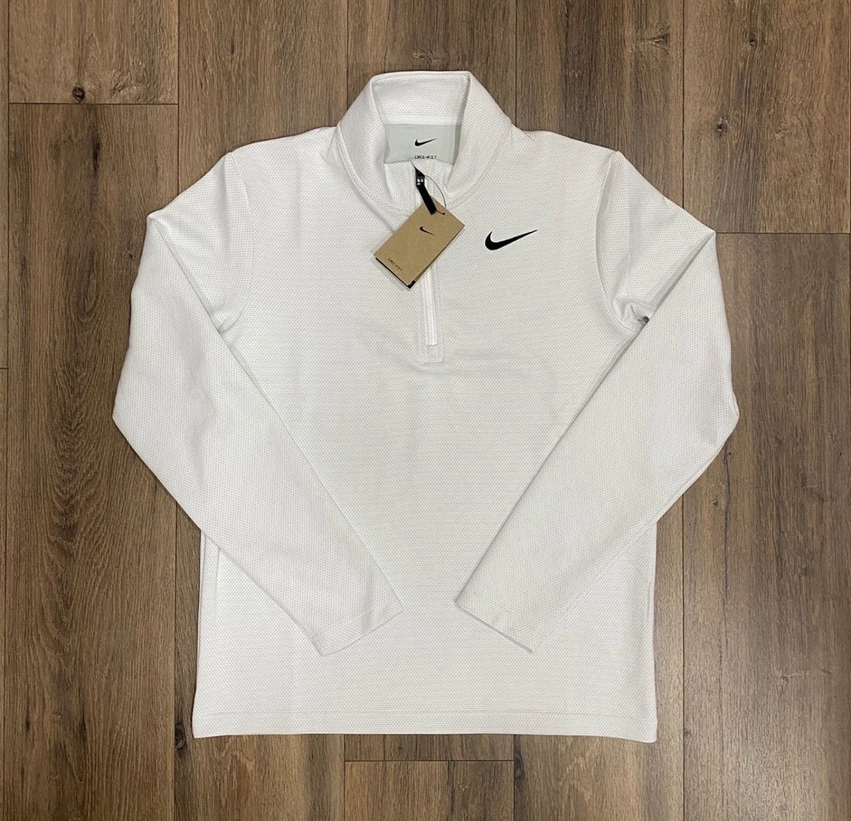 Nike Victory Dri-FIT Therma Flex 1/2-Zip Golf Pullover White