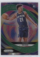 2024-25 Panini Prizm Instant Impact Green Prizm Yves Missi #6 18en