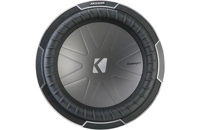 Kicker CWQ124, CompQ 12'' Dual Voice Coil Subwoofer 4-Ohm, 850W (42CWQ124)