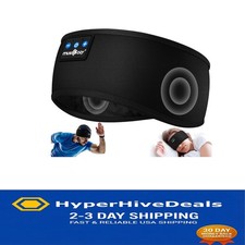 Bluetooth 5.4 Headband Sleep Headphones - Impeccable Sound Long Battery Life