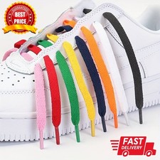 Flat Trainers Boot Shoe Laces Pair Colour Quality Ties Short Long Kids Adult UK
