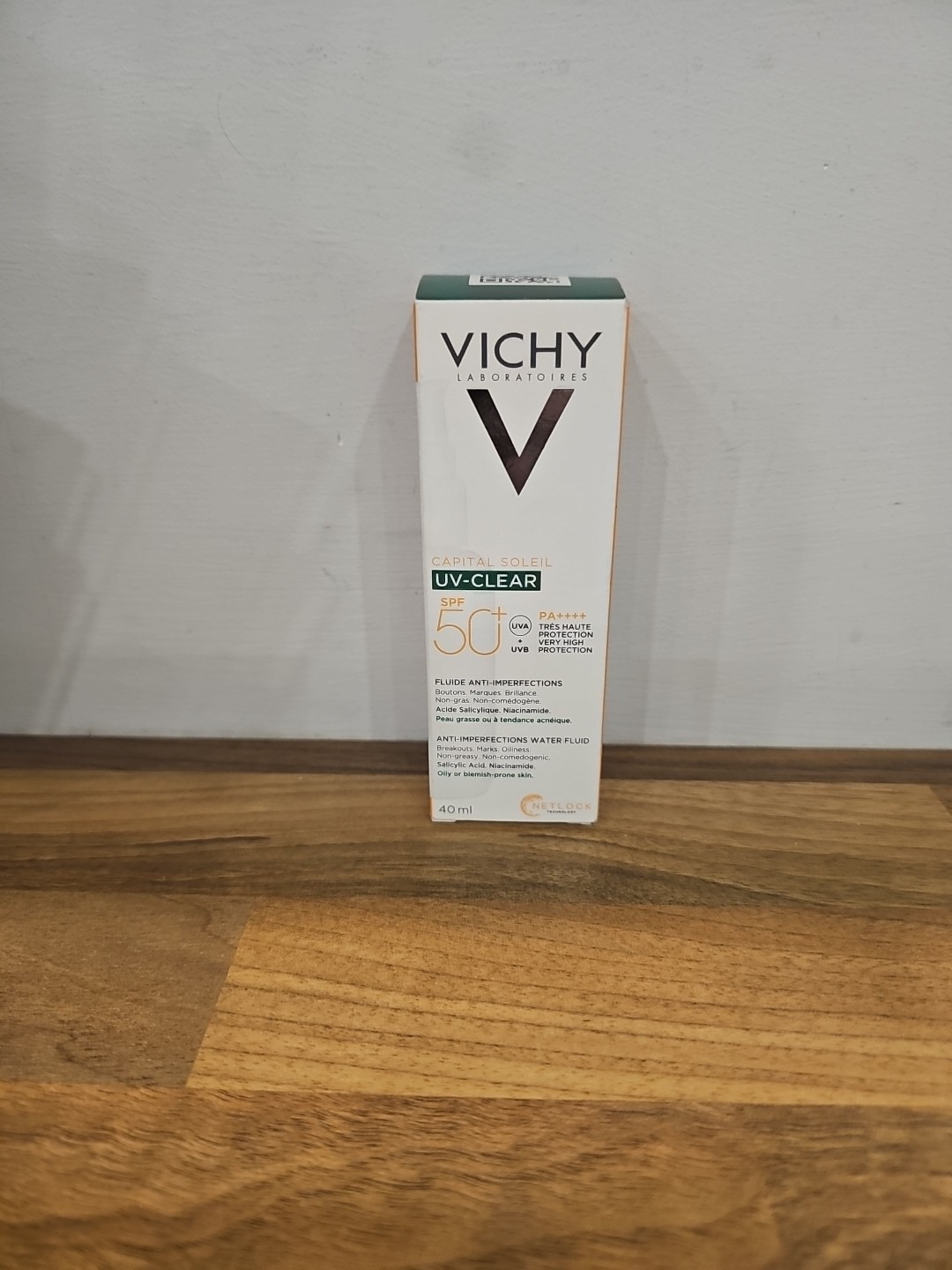 Vichy Capital Soleil UV Clear SPF 50+ Water Fluid Anti-Imperfections | 40ml