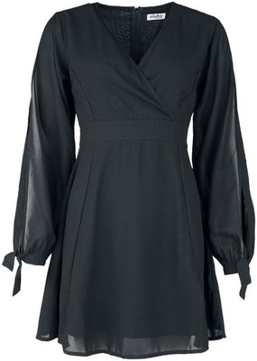 Innocent Kurzes Kleid Damen Opal Dress schwarz Gothic, Punk, Rockwear