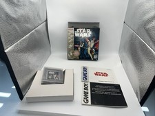 X-996 VINTAGE ORIGINAL NINTENDO GAMEBOY STAR WARS WITH BOX 