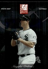 Magglio Ordonez 2002 Donruss Elite #16 White Sox MLB READ FREE SHIP AutographDen