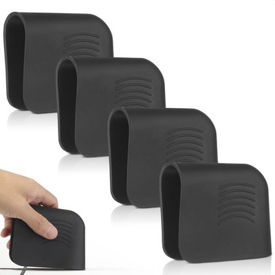 4 Pcs Grout Tool Applicator   Tile Tools for Smooth Finish, Caulking Black