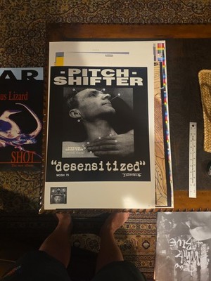 Pitch Shifter Desensitized 24x18 CD/Album Release Promo Poster