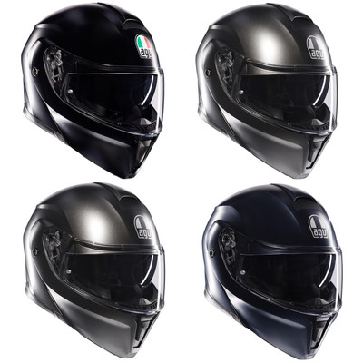 AGV Street Plain Motorrad Klapphelm Straßenzulassung zugelassen ECE 22.06 Deckel
